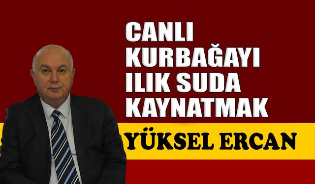 Canlı kurbağayı ılık suda kaynatmak