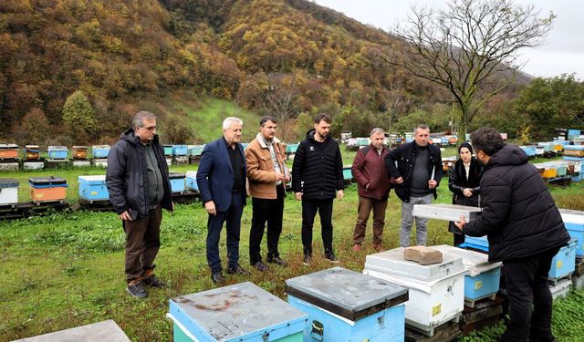 Batı Trakya’dan Kocaeli’ye arıcılık deneyimi ziyareti