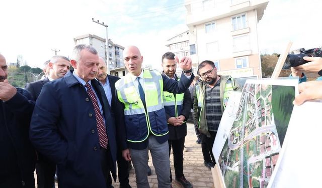 Büyükakın, Eskihisar Kavşağı'nda son durumu inceledi