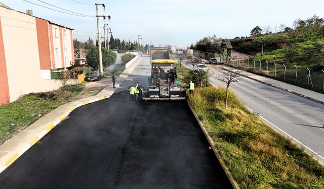 Gebze Anadolu Caddesi’ne yol yenileme çalışması