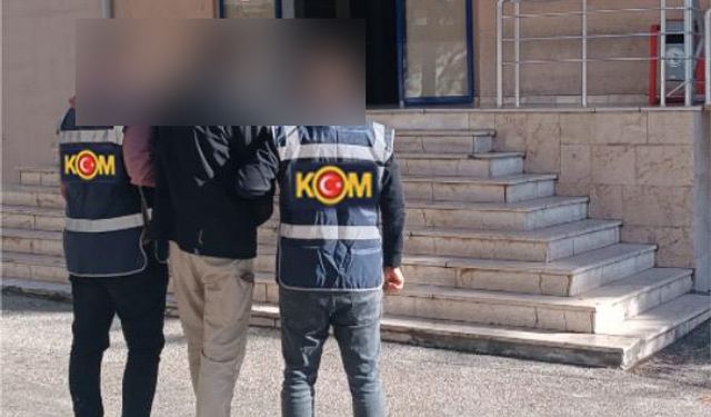 Nitelikli dolandırıcılık suçlarından 24 yıl 9 ay kesinleşmiş hapis cezası olan şahıs yakalandı