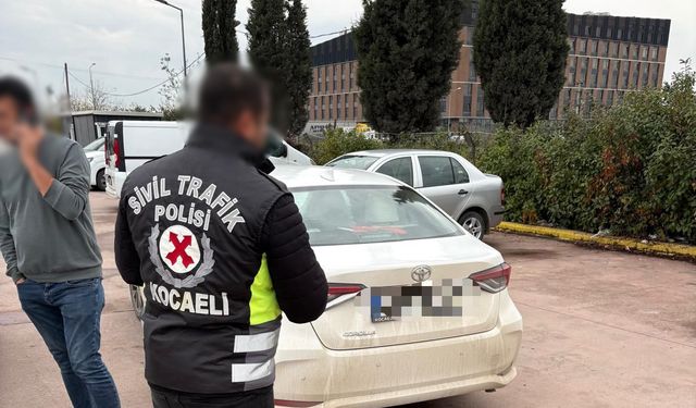 Korsan taşımacılık araç trafikten men edildi