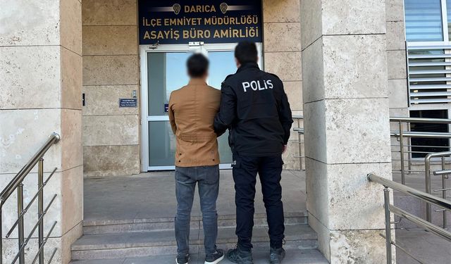 Yurt dışına adam kaçıran şahıs Darıca’da yakalandı