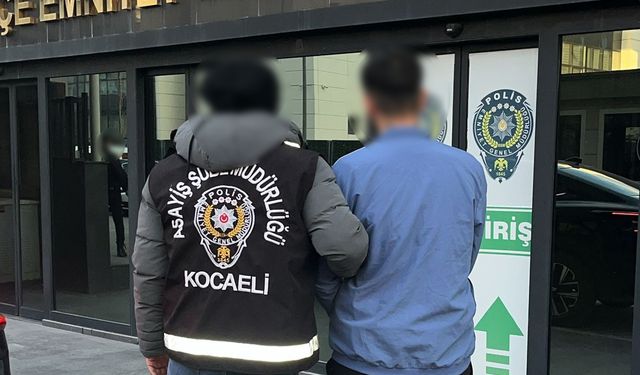 Bilişim sistemleri dolandırıcılığından aranan şahıs Gebze’de yakalandı