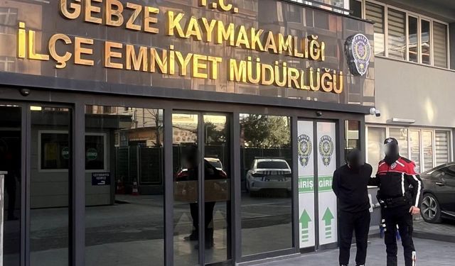 Bir çok suçtan 12 yıl hapis cezası bulunan şahıs Gebze’de yakalandı