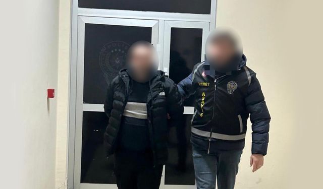 Bina içinden hırsızlık suçundan 19 yıl 8 ay hapis cezası olan şahıs yakalandı