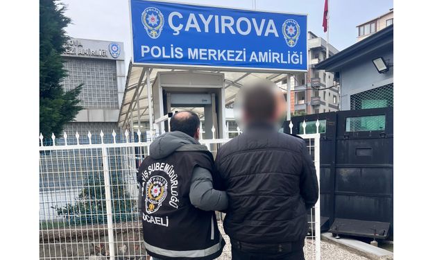 Uyuşturucu suçundan 3 yıl hapis cezası olan şahıs Çayırova’da yakalandı
