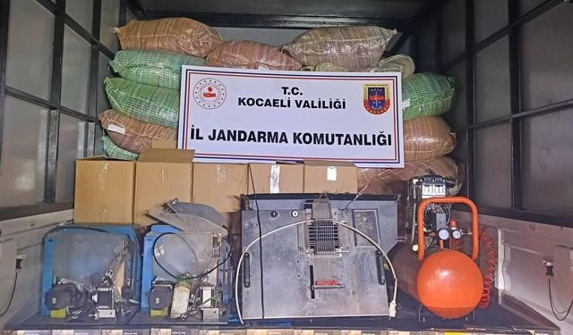 Jandarma’dan 1 milyon 550 TL değerinde kaçakçılık operasyonu