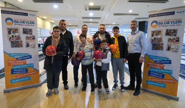 Bilgievleri’nden baba-oğul bowling turnuvası