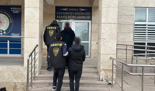 Darıca’da kasten yaralama suçlusu 2 kişi yakalandı
