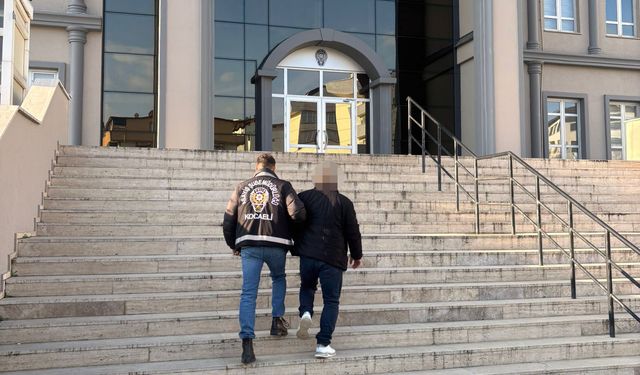 Kişiyi hürriyetinden yoksun kılma suçundan 3 yıl 4 ay hapis cezası olan şahıs yakalandı