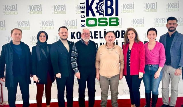 Gebze Mimarlar Odası’ndan KOBİ OSB’ye ziyaret