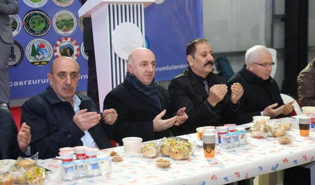 Darıca’da 2000 kişilik geleneksel Erzurum Sofrası iftarı