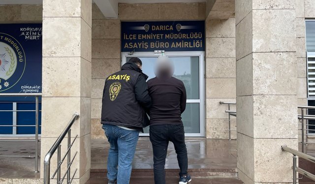 Darıca’da kasten yaralama suçlusu şahıs yakalandı