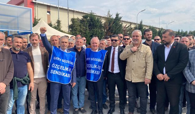 İYİ Parti Kocaeli’den Bekaert işçilerine destek
