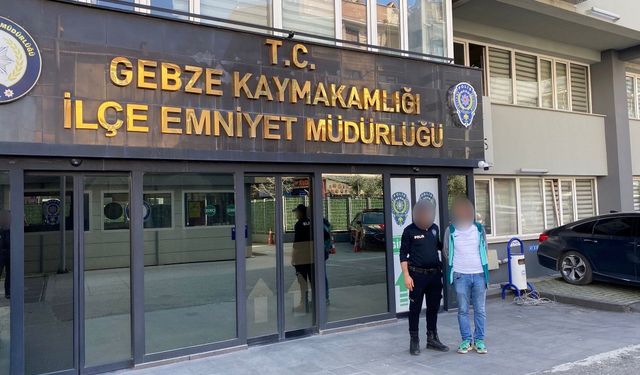 Uyuşturucu suçundan 12 yıl 6 ay hapis cezası bulunan şahıs Gebze’de yakalandı
