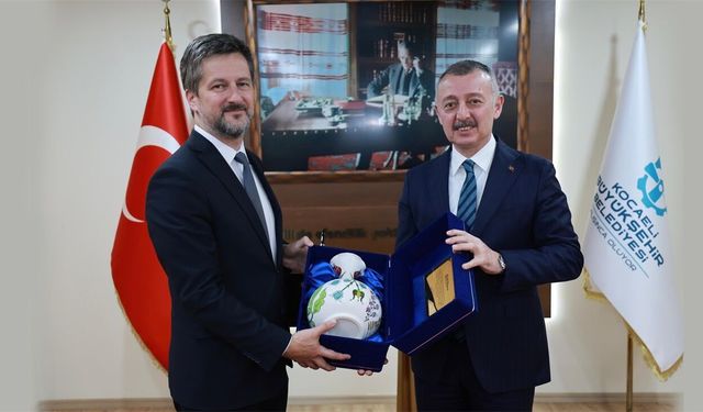 Macaristan Büyükelçisi Matis, Büyükakın’a konuk oldu