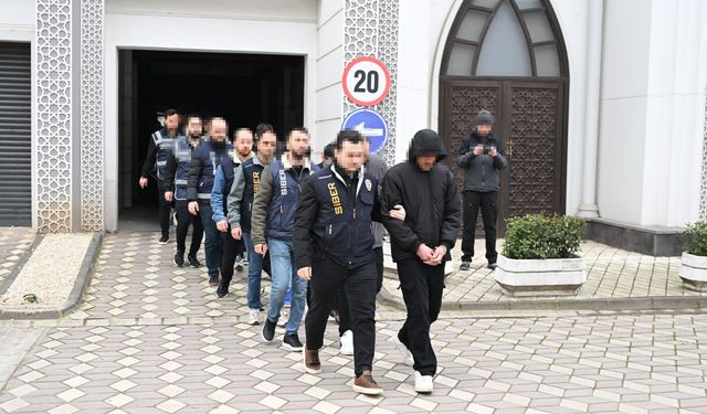 Siber dolandırıcılık suçundan 9 kişi yakalandı