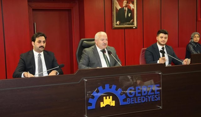 Gebze Belediyesi Mayıs ayı meclisi ilk oturumu gerçekleştirildi