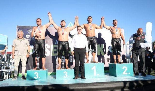 Başpehlivan Feyzullah Aktürk oldu