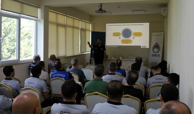 Zabıtaya olay yeri yönetimi eğitimi verildi