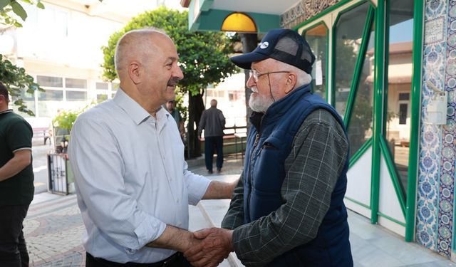Başkan Büyükgöz mahalle ziyaretlerine devam ediyor