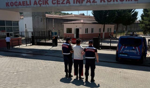 Kocaeli Jandarması cinsel taciz suçundan aranan şahsı yakaladı