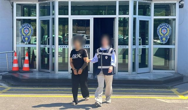 Bina içinden eşya çalan şahıs yakalandı