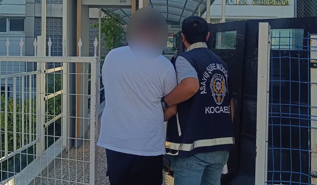 Bina içinden hırsızlık suçundan aranan şahıs Çayırova’da yakalandı