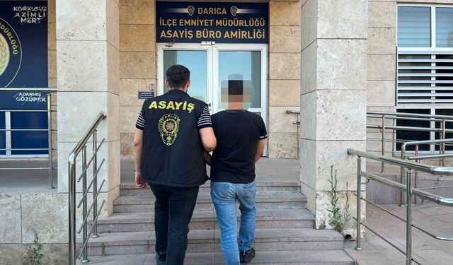 Darıca’da hırsızlık yapan şahıs yakalandı