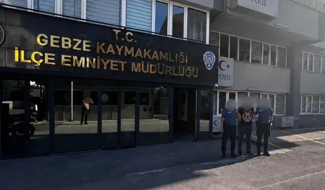 FETÖ/PDY silahlı terör örgütüne üye olma suçundan 6 yıl 3 ay hapis cezası olan şahıs Gebze’de yakalandı