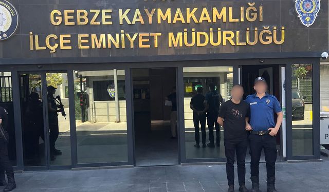 Gebze’de uyuşturucu suçundan 6 yıl 3 ay hapis cezası olan şahıs yakalandı