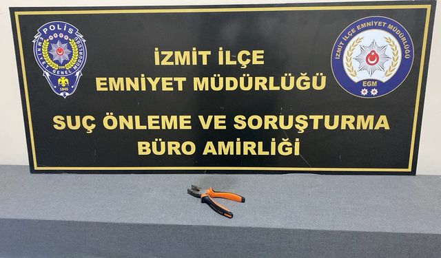 Otobüs şoförüne pense ile saldıran şahıs yakalandı