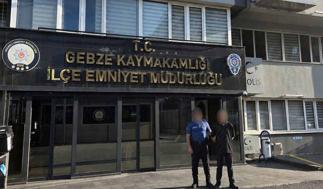 Yağma suçundan 42 yıl hapis cezası olan şahıs Gebze’de yakalandı