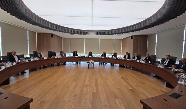 Makine İhtisas OSB Müteşebbis Heyet Toplantısı, Vali Aktaş başkanlığında yapıldı