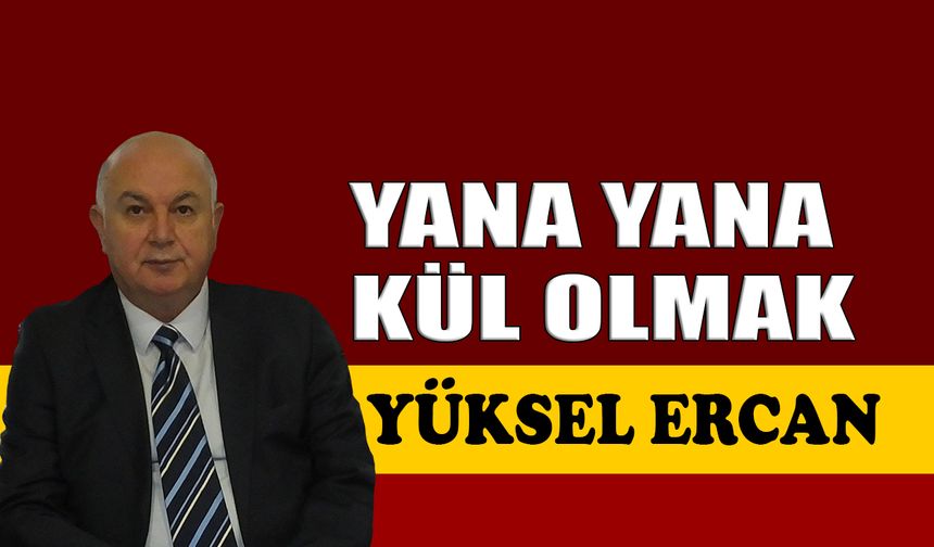 Yana yana kül olmak