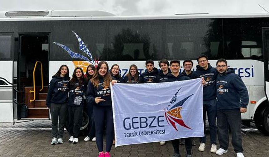 GTÜ yüzme takımı İTÜ’den madalyalarla döndü