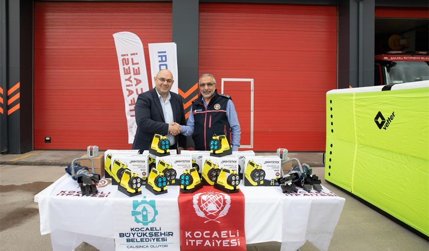 Hyundai Motor Türkiye’den Kocaeli İtfaiyesi’ne kurtarma ekipmanı desteği