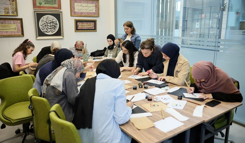 Gençler sanatla buluştu