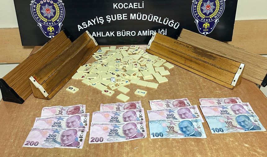 Kumarcılara 27.741 TL para cezası kesildi