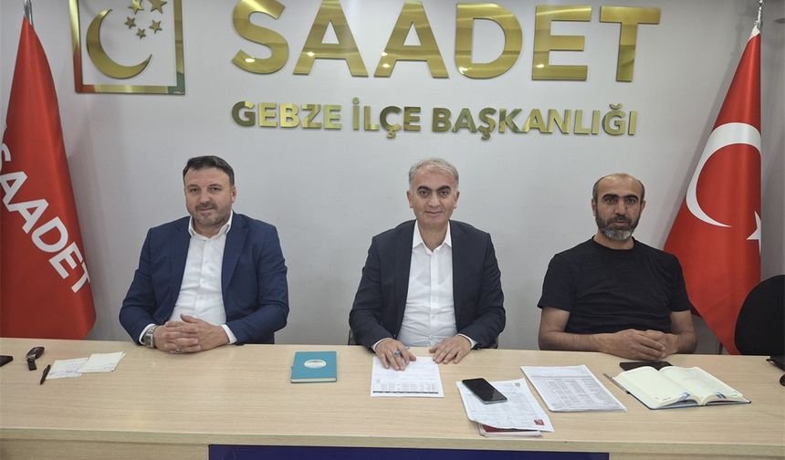 SP Gebze İlçe Başkanı Vural’dan plansız yapılaşma uyarısı