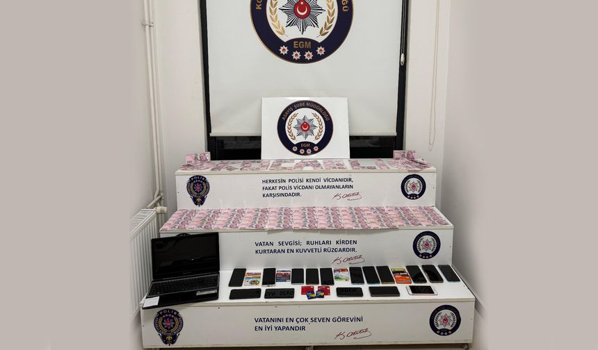 İnternet ortamında vatandaşları 1.482.000 TL dolandıran 24 kişi yakalandı