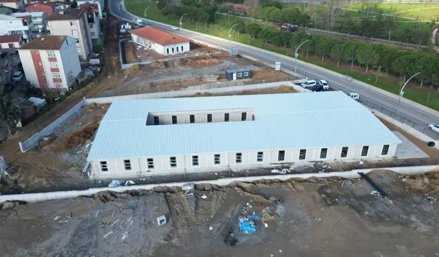 Sultanorhan Anaokulu’nda kaba inşaat tamamlandı