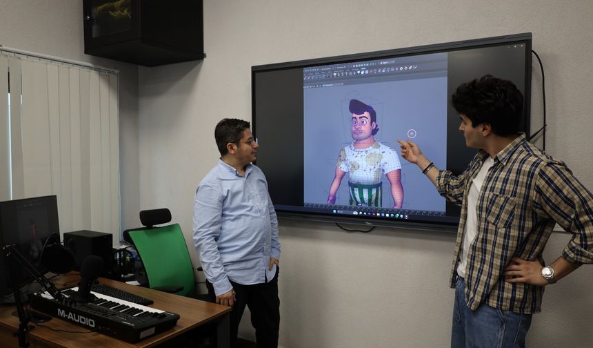 Bu merkezde afet bilinci animasyonla anlatılıyor