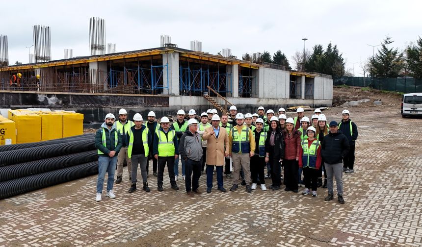 KOÜ’lü öğrenciler Büyükşehir’in projesini inceledi