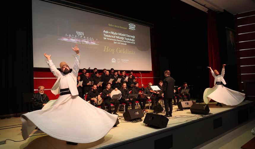 Şeb-i Arus konseriyle Gebzelilere unutulmaz bir manevi gece yaşatıldı