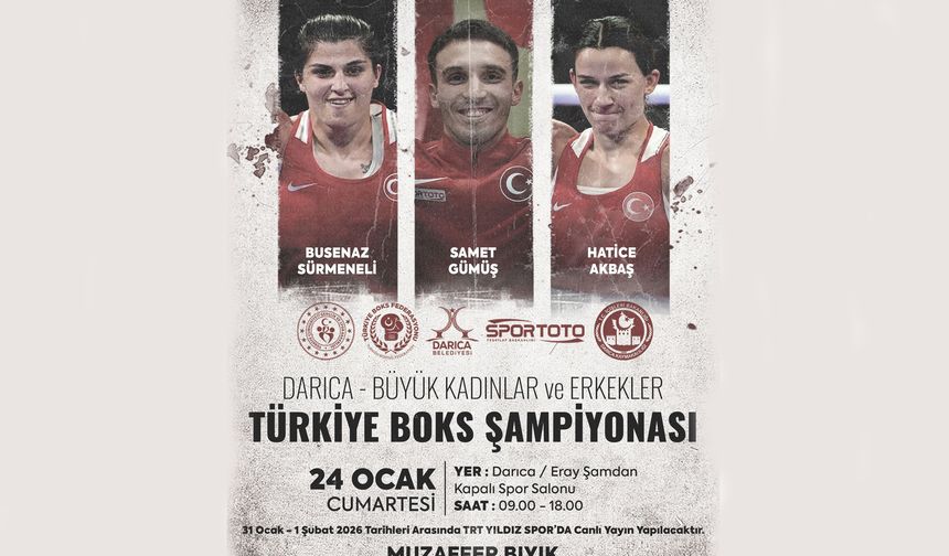 Türkiye Boks Şampiyonası Darıca’da yapılacak