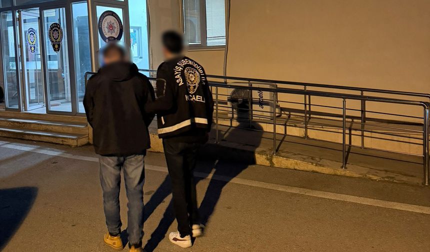 Uyuşturucu madde suçundan 8 yıl 4 ay hapis cezası bulunan şahıs yakalandı