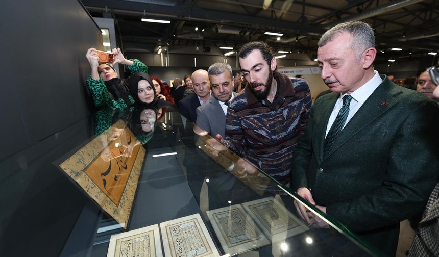 Mukaddes Emanetler ve Ramazaniyyeler Sergisi açıldı