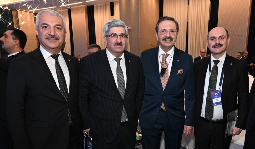 Aslantaş, Türkiye–Mısır Oda ve Borsalar İş Birliği Forumu’na katıldı